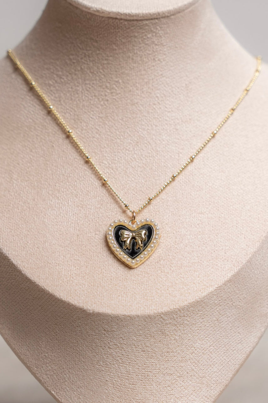 BE MINE? Heart necklace - Necklace