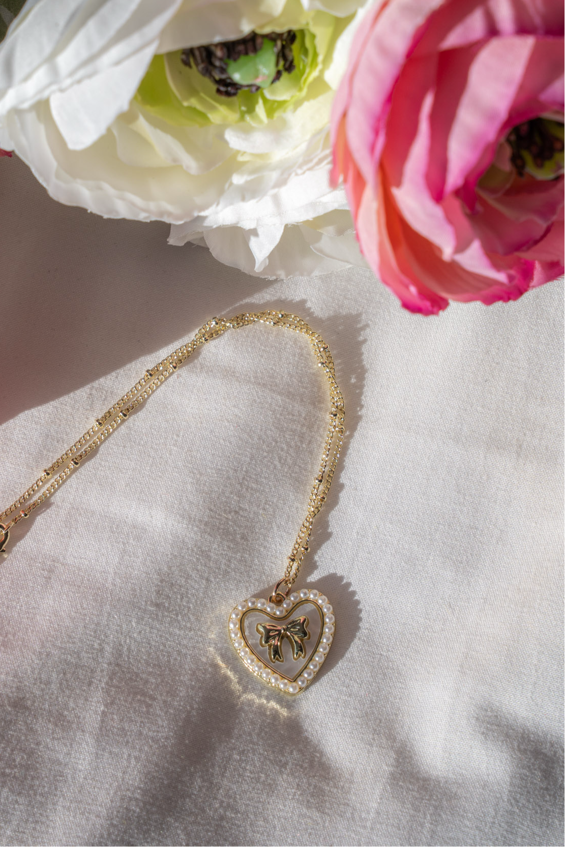 BE MINE? Heart necklace - Necklace
