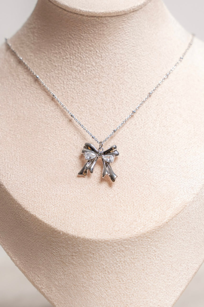 Clara Bow Necklace (silver & gold)
