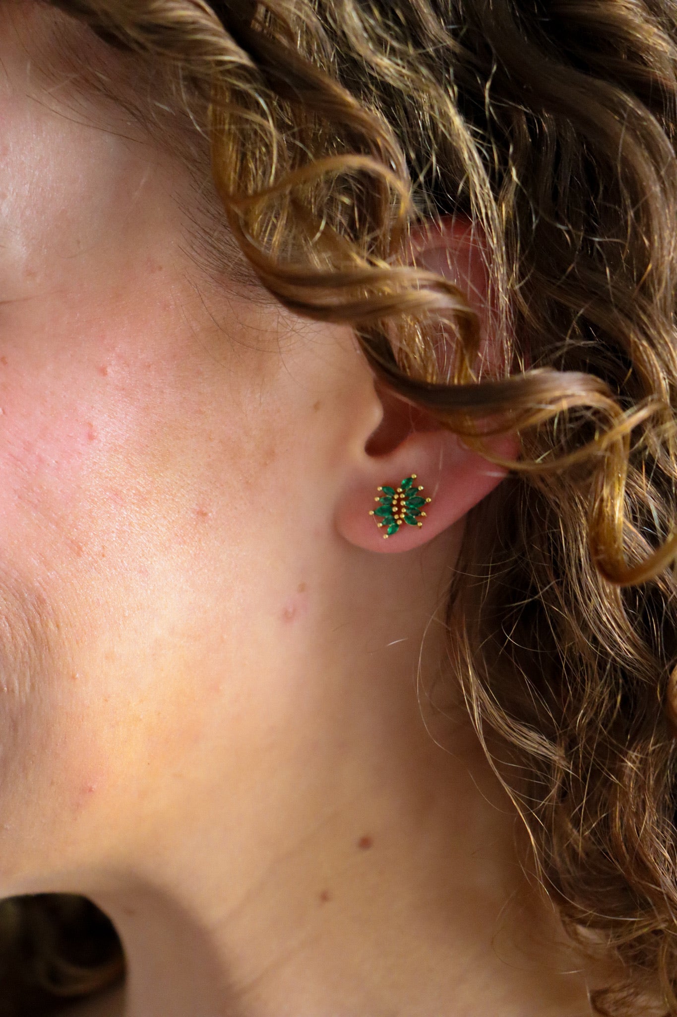Evergreen Stud Earrings - earrings
