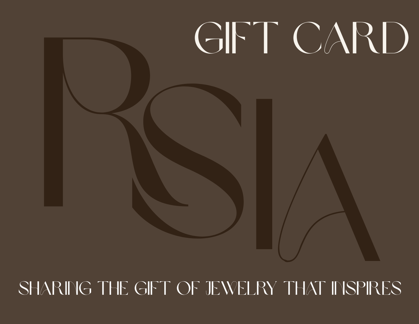 RISA Jewelry E-Gift Card