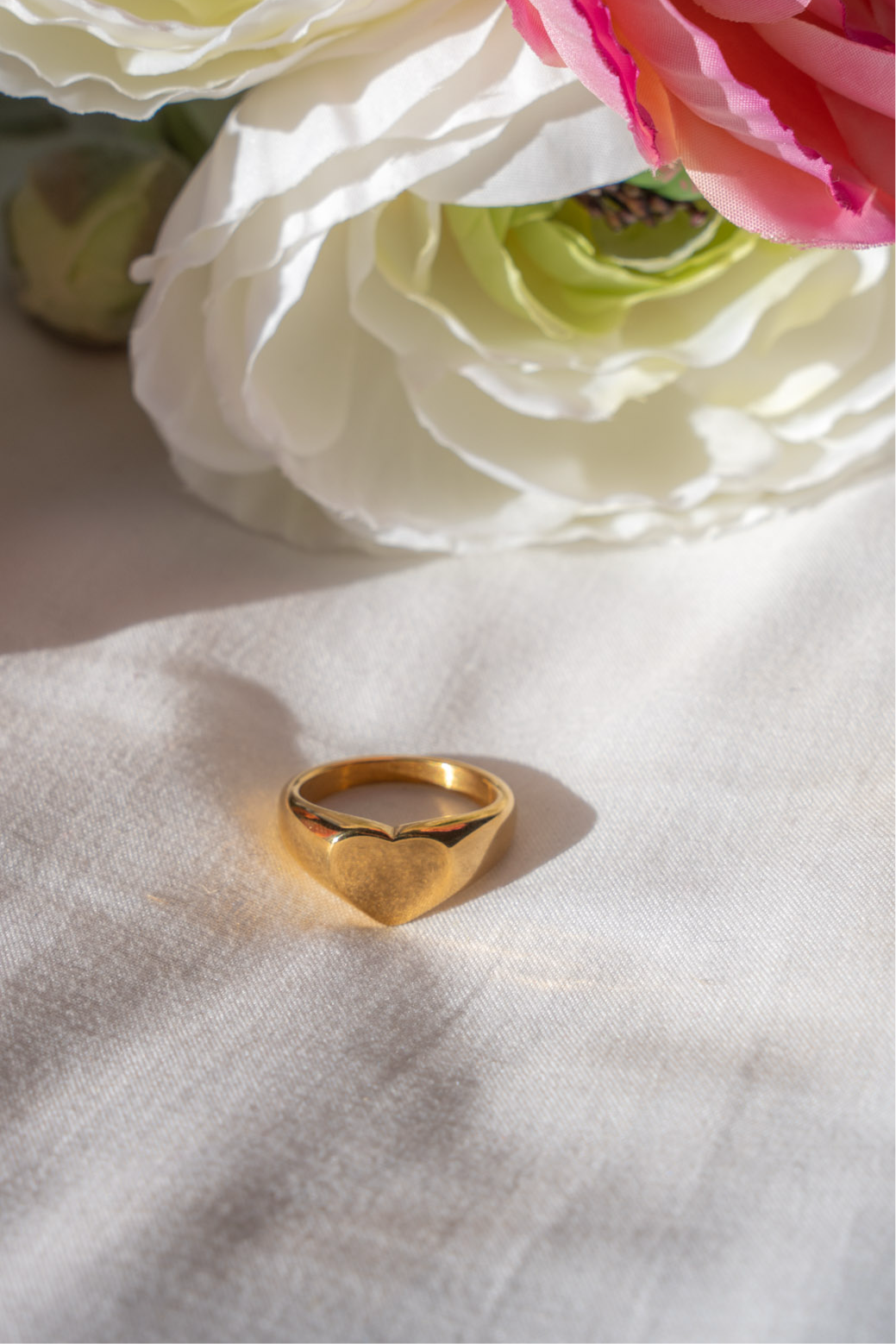 sign-it with a heart ring - gold / 6 - Ring