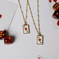 Play your cards right- Ace of hearts necklace