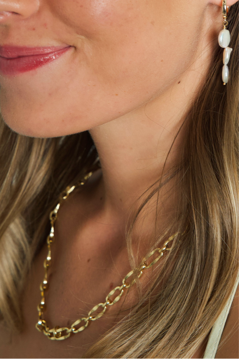 Up all night layering necklace