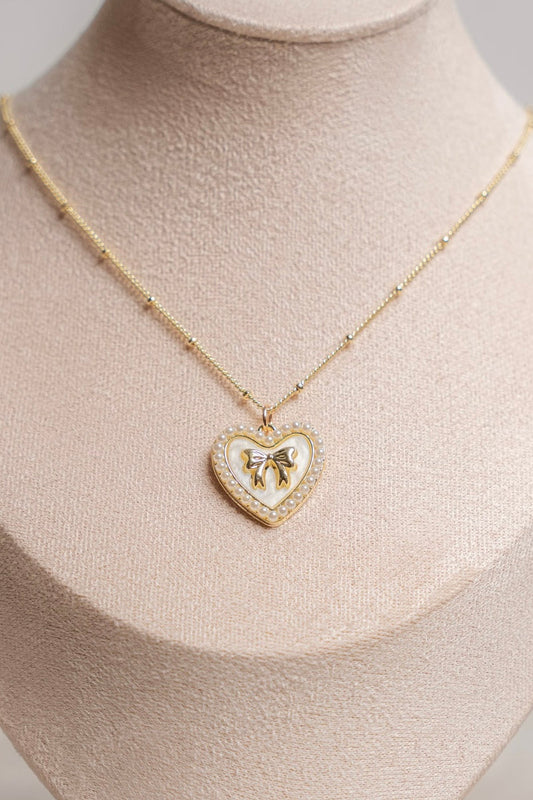 BE MINE? Heart necklace - Necklace