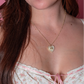 BE MINE? Heart necklace - White - Necklace