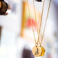 birth flower necklace - May- Lily - necklace