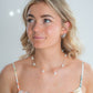 Blossom Cluster Pearl Choker- Silver/Gold - Necklace
