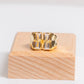 Bonjour chunky baguette ring - Ring