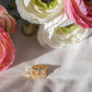 Bonjour chunky baguette ring - Ring