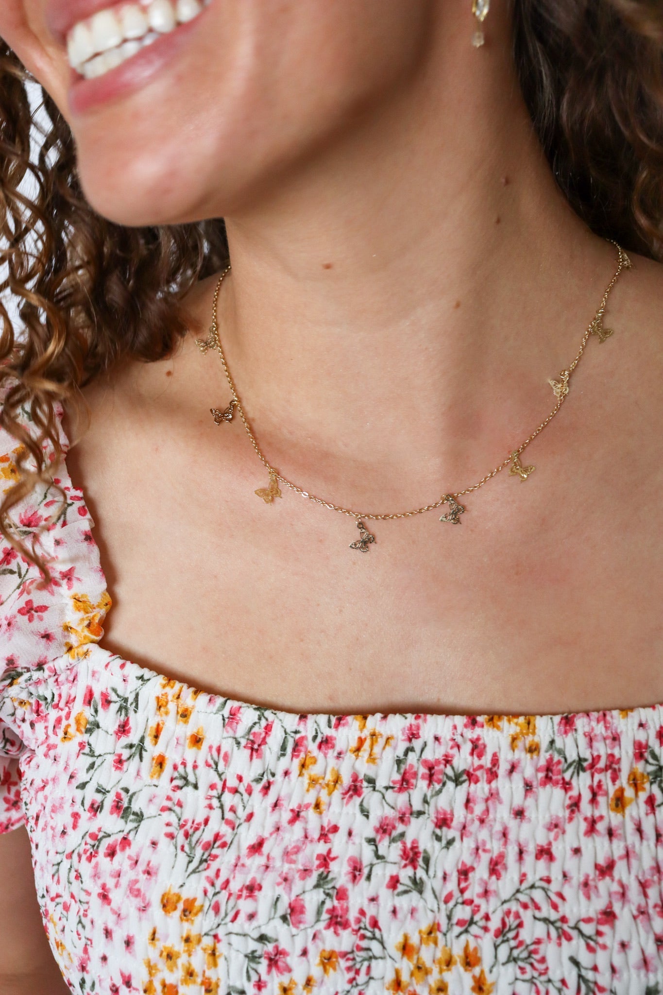 BUTTERFLY EFFECT 16’’ necklace - necklace