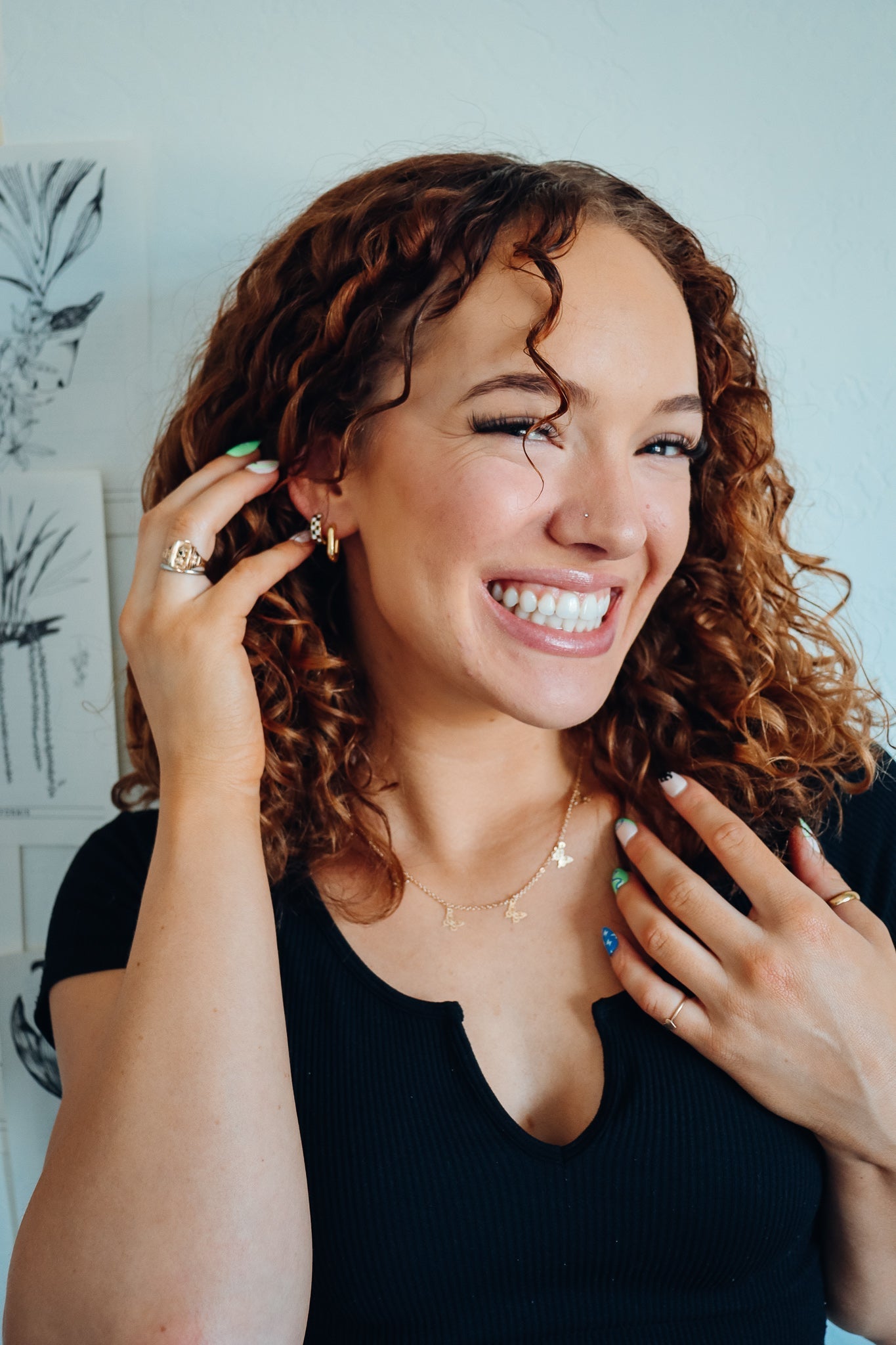 BUTTERFLY EFFECT 16’’ necklace - necklace