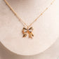 Clara Bow Necklace (silver & gold)
