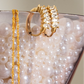 Dazzle Me Sparkling Hoops - earring