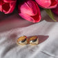 dewdrop huggies - earring