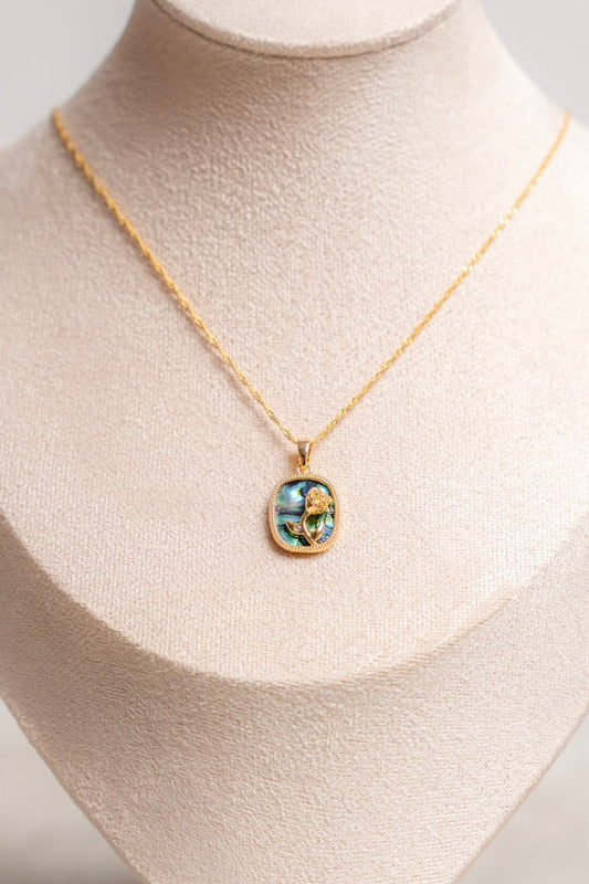 Enchanted Rose Necklace - Necklace