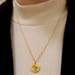 Gamma Phi Carnation Necklace