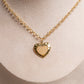 heart of gold necklace - Necklace