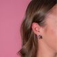 mini cupid hoops - Silver - earrings