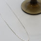 think outside the box! long SS box chain - necklace