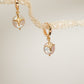 Twinkling Star Huggies - Gold - earring