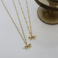 wild & free leopard- gold - Necklace